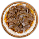 Lamb Donner Pizza 