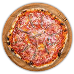 Olives, Anchovies & Mixed Peppers Pizza 