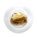 Buttered Baked Potato 